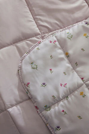 Karaca Home Young Flowery Tek Kişilik Baskılı Yorgan
