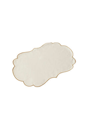 Karaca Home Pera Amerikan Servisi 6'lı Gold 32x48cm