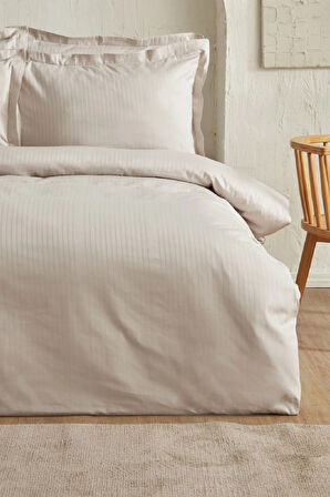 Karaca Home Uniq %100 Pamuk Saten King Size Nevresim Takımı Taş