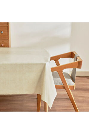 Karaca Home Luna Pvc Masa Örtüsü Ekru
