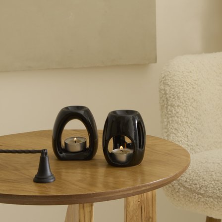 Karaca Home Glossy Buhurdanlık Siyah