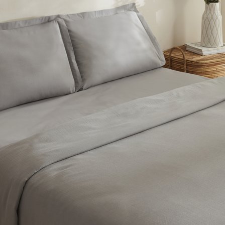 Karaca Home Farel Müslin Çift Kişilik Pike Takımı Açık Gri