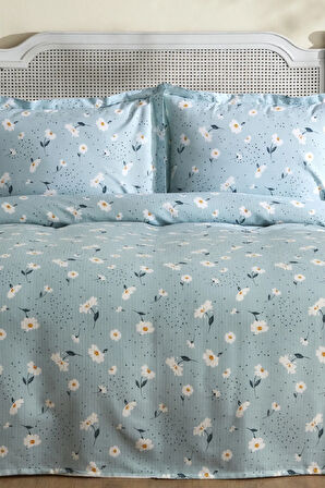 Karaca Home Daisy %100 Pamuk Tek Kişilik Pike Takımı Mint