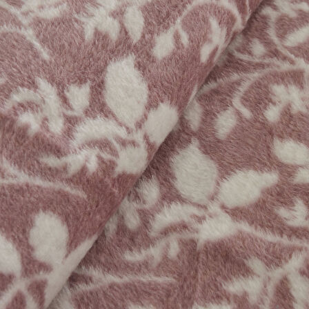 Karaca Home Cinta Çift Kişilik Akrilik Battaniye Mürdüm