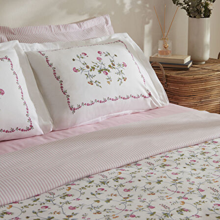 Karaca Home Brain Krep Çift Kişilik Nevresim Takımı Multicolur