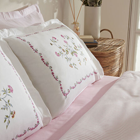 Karaca Home Brain Krep Çift Kişilik Nevresim Takımı Multicolur