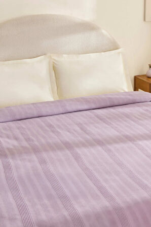 Karaca Home Layna Ecocell Çift Kişilik Tek Pike Lila