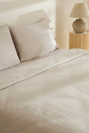 Karaca Home Sarra Britli Bambu Çift Kişilik Pike Takımı Taş