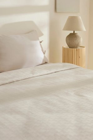 Karaca Home Sarra Britli Bambu Çift Kişilik Pike Takımı Taş