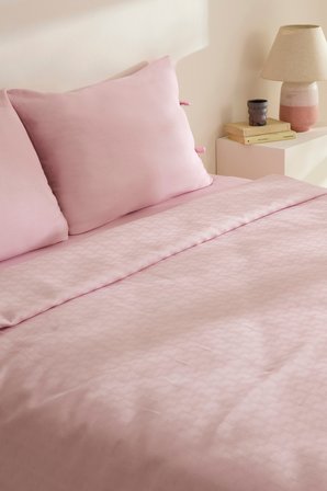 Karaca Home Sarra Britli Bambu Tek Kişilik Pike Takımı Pudra