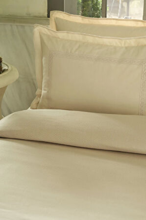 Karaca Home Shanse Nish Set Çift Kişilik Pike Takımı Bej