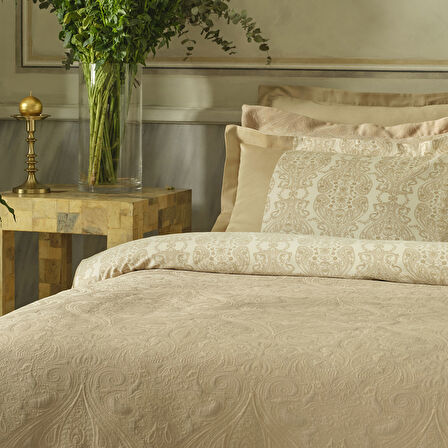 Karaca Home Maren Çift Kişilik Duet Set Bej