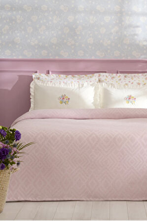 Karaca Home Astra Nish Set Çift Kişilik Pike Takımı Multicolor