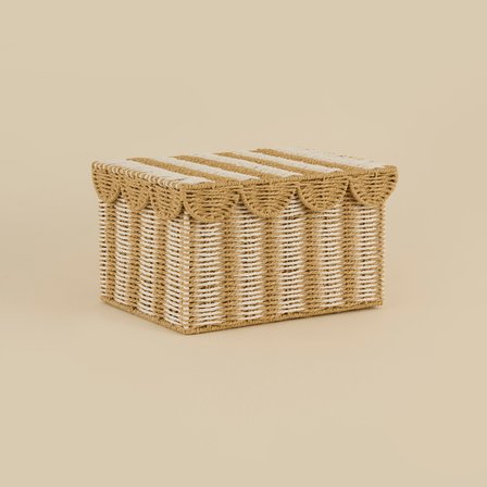 Karaca Home Nelia Kapaklı Organizer Sepet 45x32,5x25 cm
