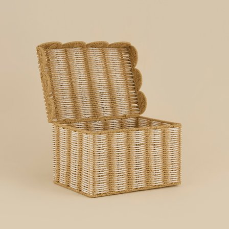 Karaca Home Nelia Kapaklı Organizer Sepet 39x27,5x22 cm