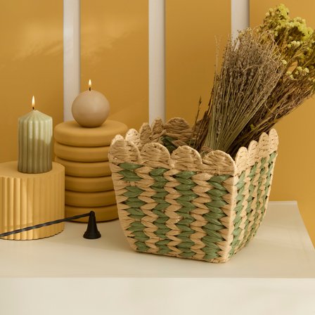 Karaca Home Knit Dekoratif Sepet Organizer 30x30x25 cm