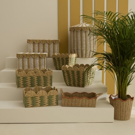 Karaca Home Knit Dekoratif Sepet Organizer 35x23x17,5 cm