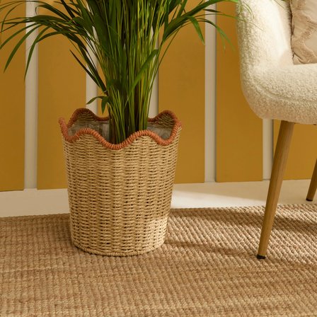 Karaca Home Shalia Dekoratif Sepet Saksı 26x24 cm