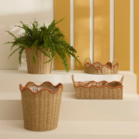 Karaca Home Shalia Dekoratif Sepet Saksı 26x24 cm