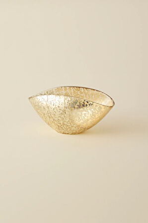Karaca Home Jolie Dekoratif Orta Kase Gold 12X26,5X13,5 CM