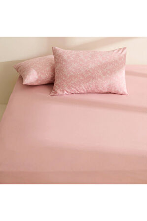 Sarah Anderson Alesia Çift Kişilik Çarşaf Takımı Pudra