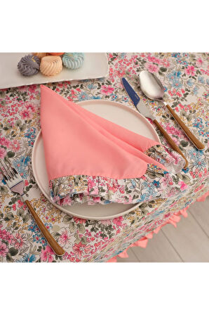 Karaca Home Alice 2'li Dertsiz Kumaş Peçete 45X45 cm Pembe
