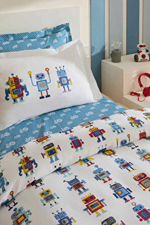 Karaca Home Young Voltrab %100 Pamuk Tek Kişilik Pike Takımı Multicolor