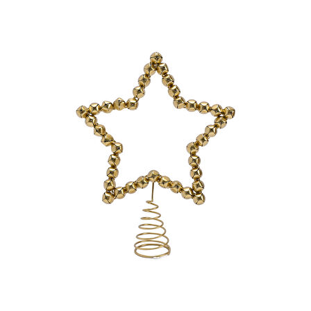 Karaca Home New Year Yılbaşı Twinkle Star Ağaç Başlığı Gold