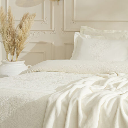 Karaca Home Sevra 8 Parça Prıvate Çeyiz Seti Ekru