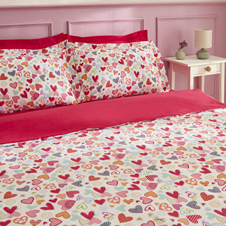 Sarah Anderson Amour Glow Çift Kişilik Nevresim Takımı Multicolour