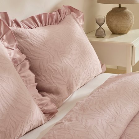 Karaca Home Branley Fırfırlı Tek Kişilik Yatak Örtüsü Takımı Pudra