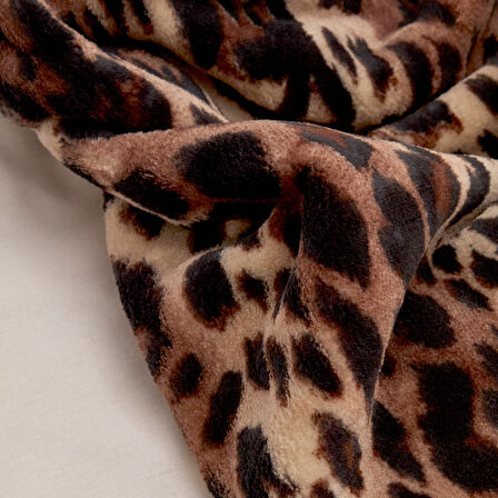 Karaca Home Savanna Çift Kişilik İspanyol Battaniye Kahverengi