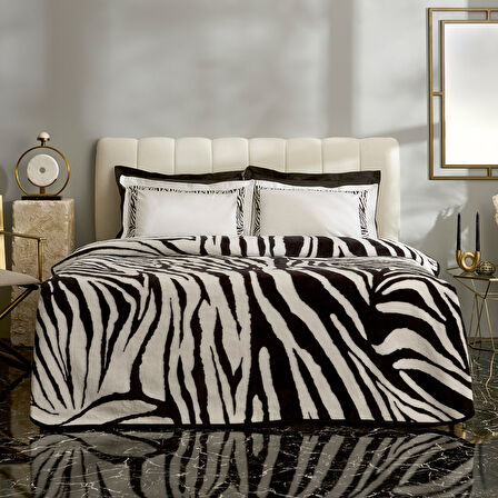 Karaca Home Zylara %100 Pamuk Çift Kişilik Nish Set Siyah