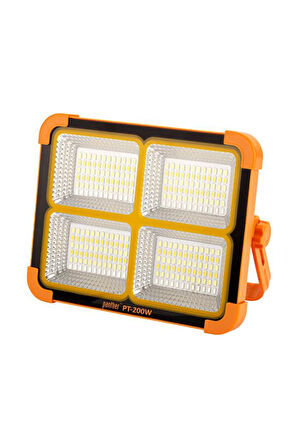 Panther PT-200W USB ŞArjlı Solarlı Projektör 135128 *30