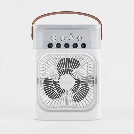 AVEC AV-F170 Su Spreyli USB Mini Fan 3 Kademe Hız Led Işıklı Masaüstü Klima Fan Nemlendirici Taşınabilir Soğutucu