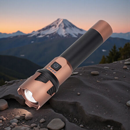 PANTHER PT-4109 USB ŞARJLI EL FENERİ