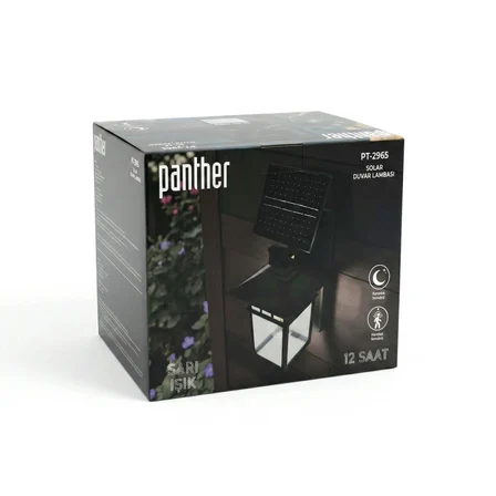 PANTHER PT-2965 SOLAR LED DUVAR LAMBASI