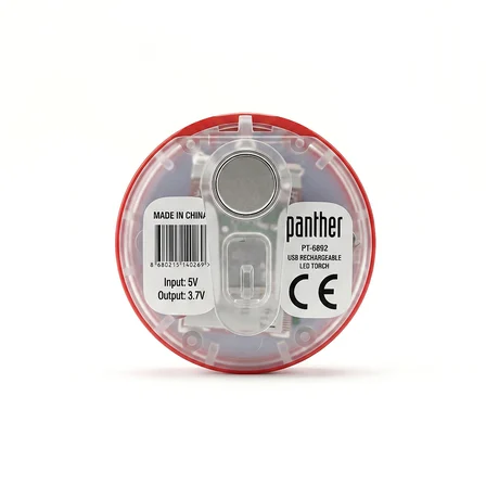 Panther PT-6892 Mıknatıslı ve Klipsli USB Type-C Şarjlı El Feneri 500 Lümen