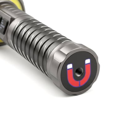 Panther PT-4131 Farklı Işık Modlu Pilli - USB Şarjlı El Feneri - Mıknatıslı Lamba