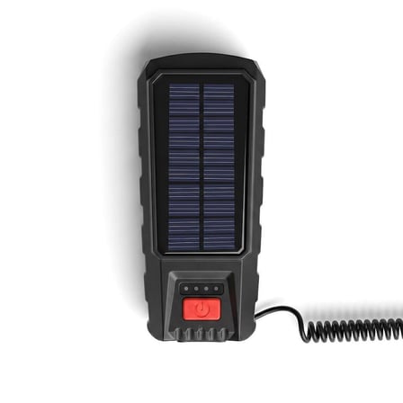 Panther PT-6020 Entegre Kornalı Solar USB Şarjlı Bisiklet El Feneri