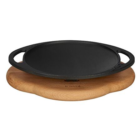 Lava 20 cm Yanmaz/Yapışmaz Döküm Kavurma Tavası