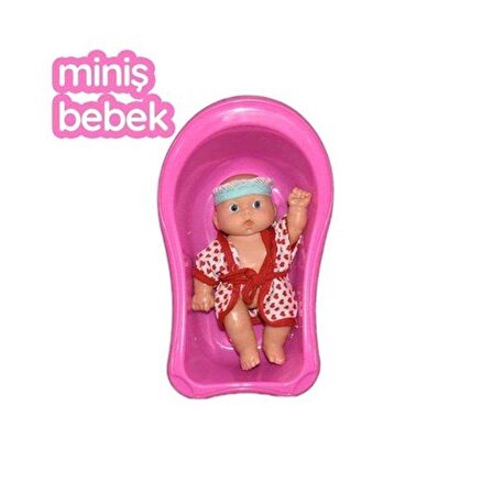 Şimşek Miniş Bebek Küvette