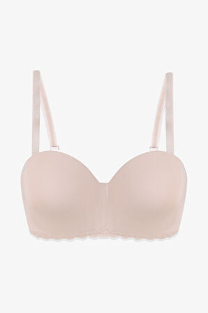 Kadın Dolgusuz Mikro Straplez Sütyen