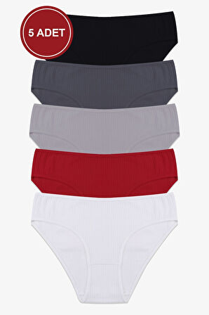Kadın 5'li Fitilli Külot
