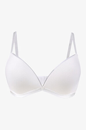 Kadın Fitilli Düğme Detaylı Sütyen