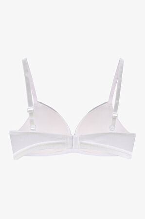 Kadın Fitilli Düğme Detaylı Sütyen