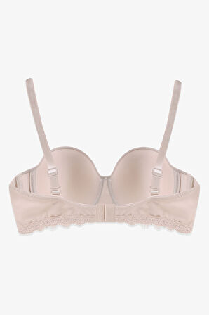 Kadın Dolgusuz Mikro Straplez Sütyen