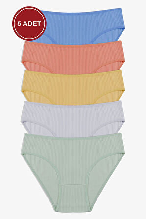 Kadın 5'li Fitilli Külot