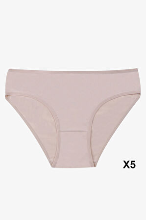 Kadın 5'li Likralı Külot