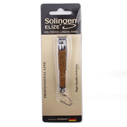 SOLİNGEN ELİZE TIRNAK MAKASI BÜYÜK BOY DESENLİ KOD 386